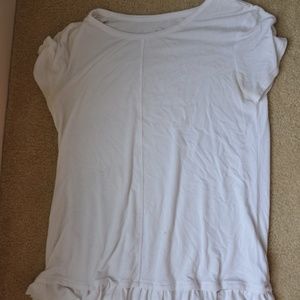 WORN ONCE WHITE BLOUSE